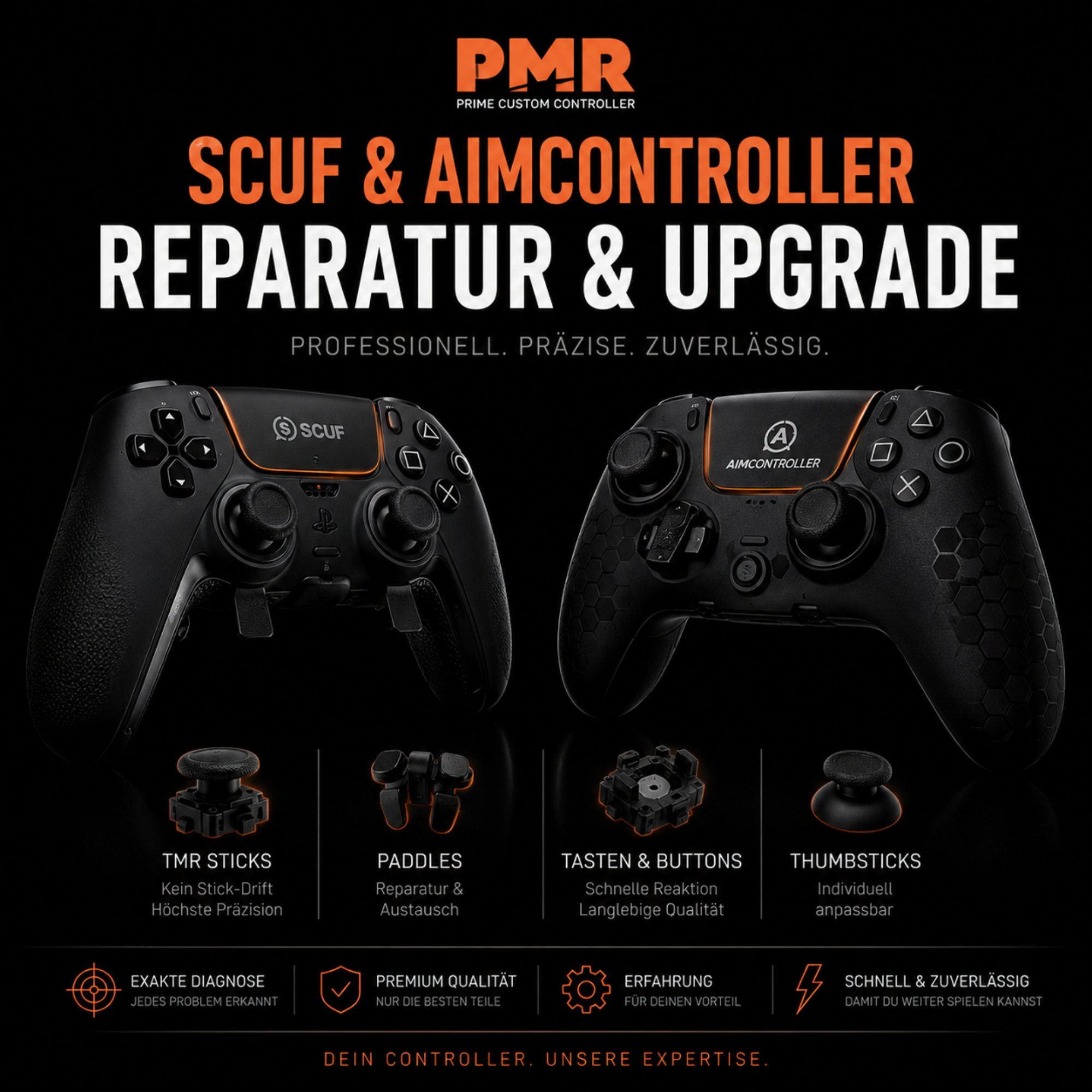 SCUF & AIM Controller Reparatur & Upgrade