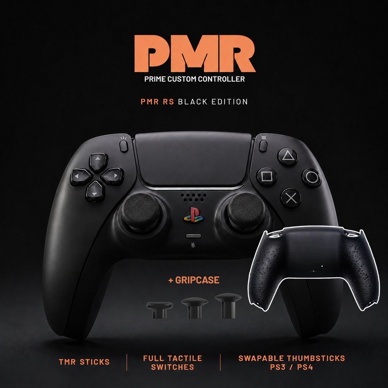 PMR RS GRIP BLACK EDITION (PS5 + PC)